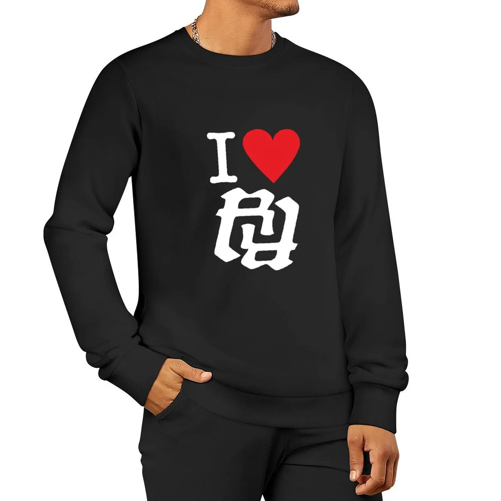 Kankan I Love RR Essential Pullover Hoodie men's autumn clothes sweatshirts