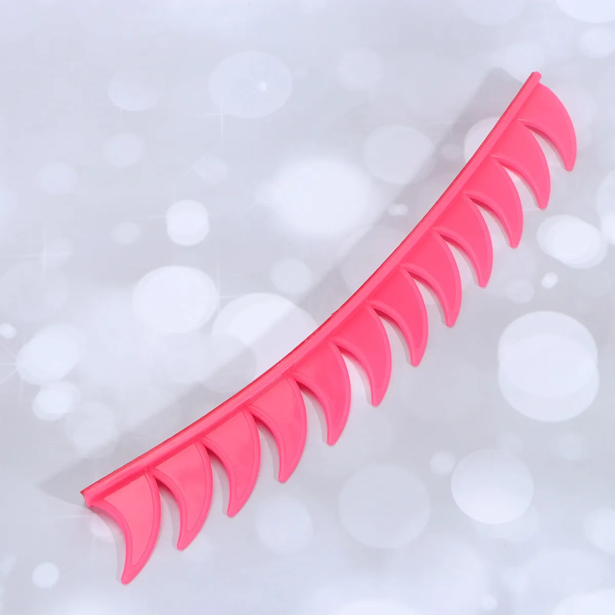 

Creative Sticker Patch for Motorcycle Decoration Personalized Retro Style Pink Arc Shaped Cockscomb Horn Joint Strip