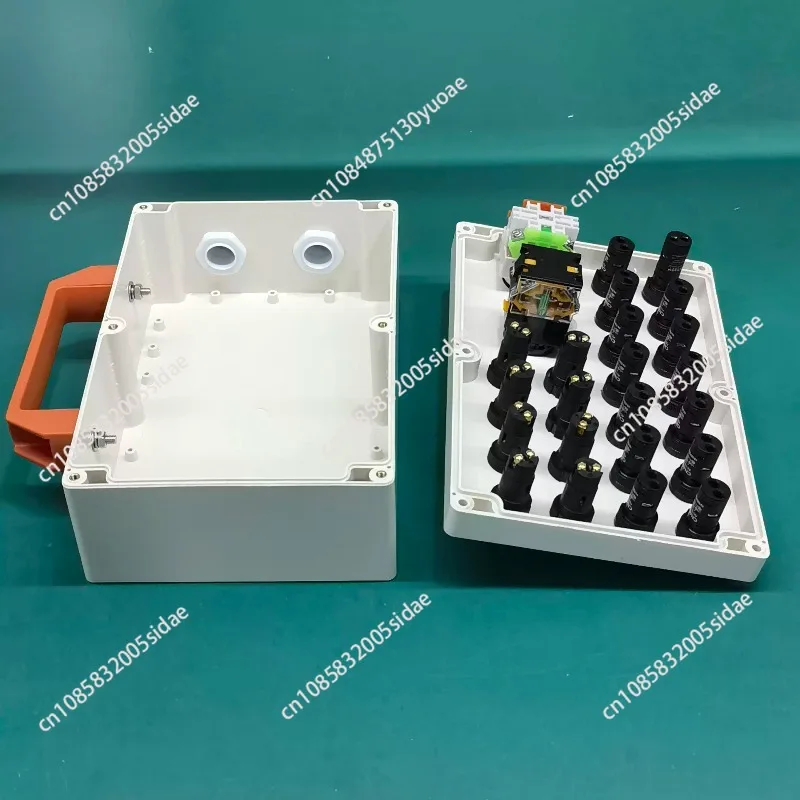 Debugging Push Button Operation Box 24-Hole Terminal Connector For Electrician Automation Training Practical Learning