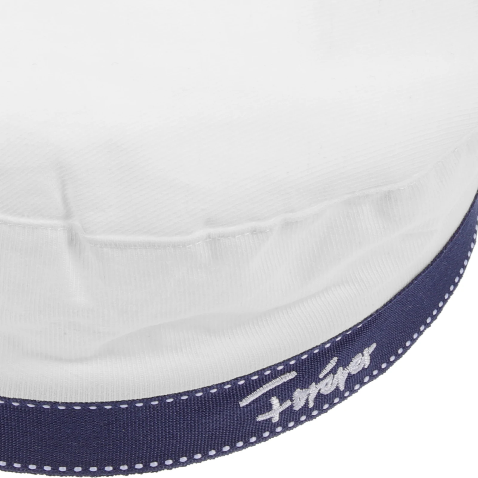 

1Pc Eye-Catching White Sailor Hat Summer Beret Stylish Uniform Cap for Women