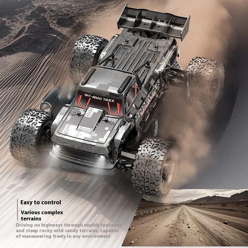 KF16 1:12 4WD sin escobillas RC Monster Truck 60 + KM/H coche de Control remoto de alta velocidad todoterreno vehículo sobre orugas de juguete para adultos y niños