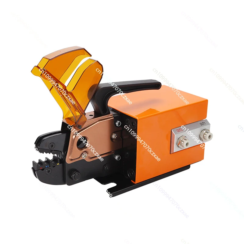 

10 Position Pneumatic Crimping Pliers Terminal Crimper Auto Wire Cable Cutter
