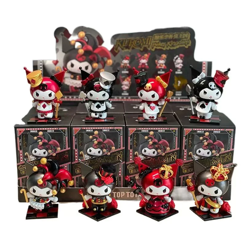Sanrio Kuromi blinde doos weerwolf kill serie actiepop anime figuur verrassingstas schattig model fan collectie speelgoed