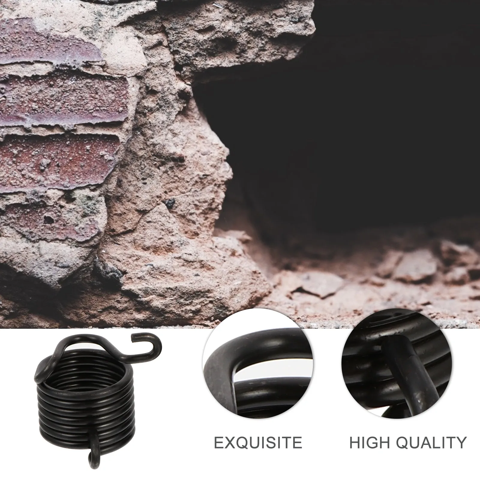 

2pcs Spring Heavy Duty Steel Retainer 150 190 250 Chisel Pillar Tools Heat Resistance Lightweight Storage Convenient