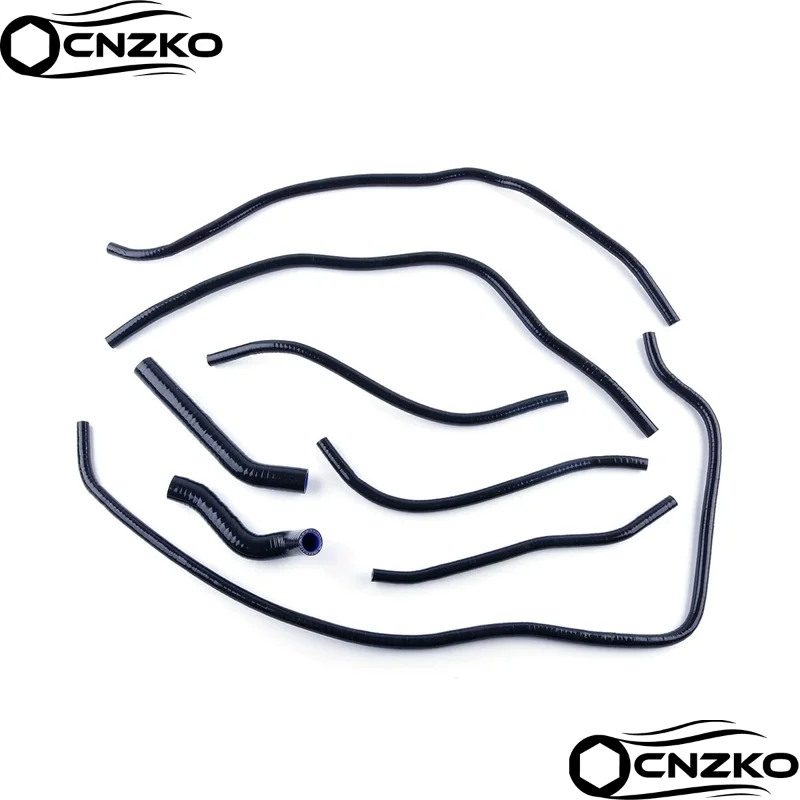 

CNZKO для BMW F650 F650 F650 1996-2000 Funduro, силиконовый комплект шлангов охлаждающей жидкости радиатора, высокопроизводительный комплект трубок для мотоцикла