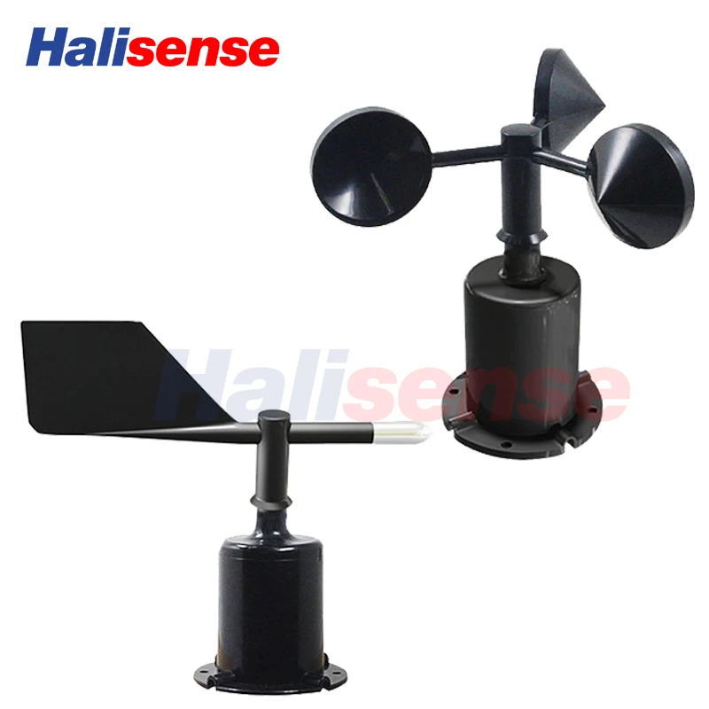 70m/s Weather Station Outdoor 3 Cup Anemometer Sensor Polycarbon Fiber Wind Speed Wind Direction Sensor Output RS485 4-20MA 0-5V