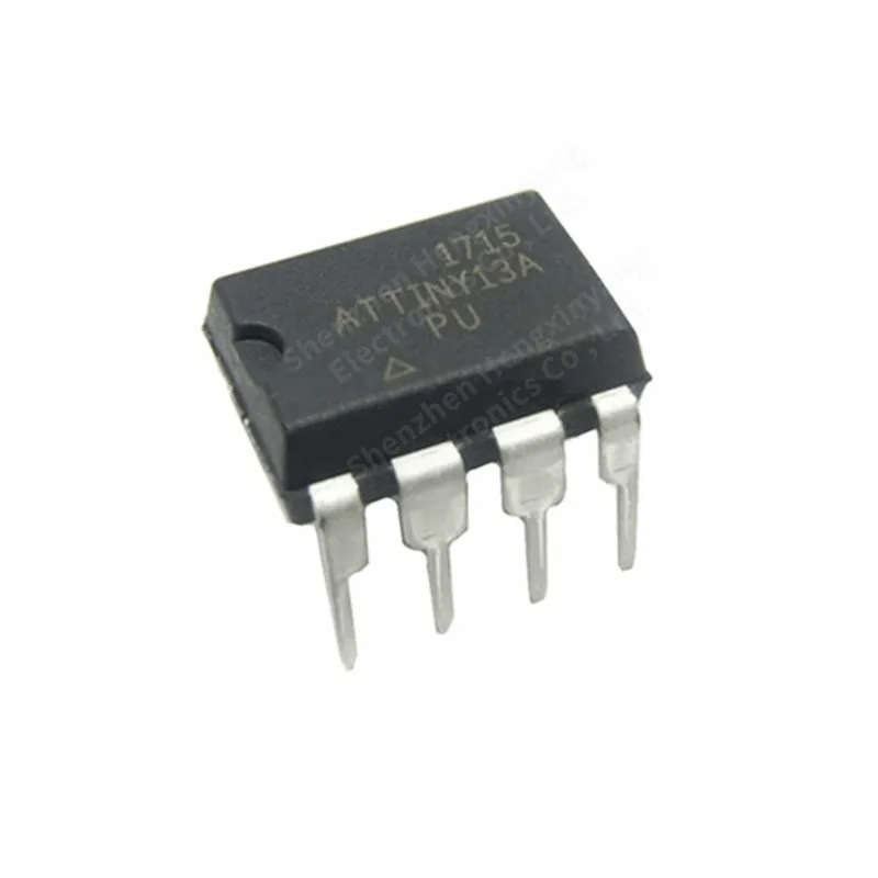 5PCS ATTINY13A-PU silk screen ATTINY13A in-line DIP8 microcontroller chip