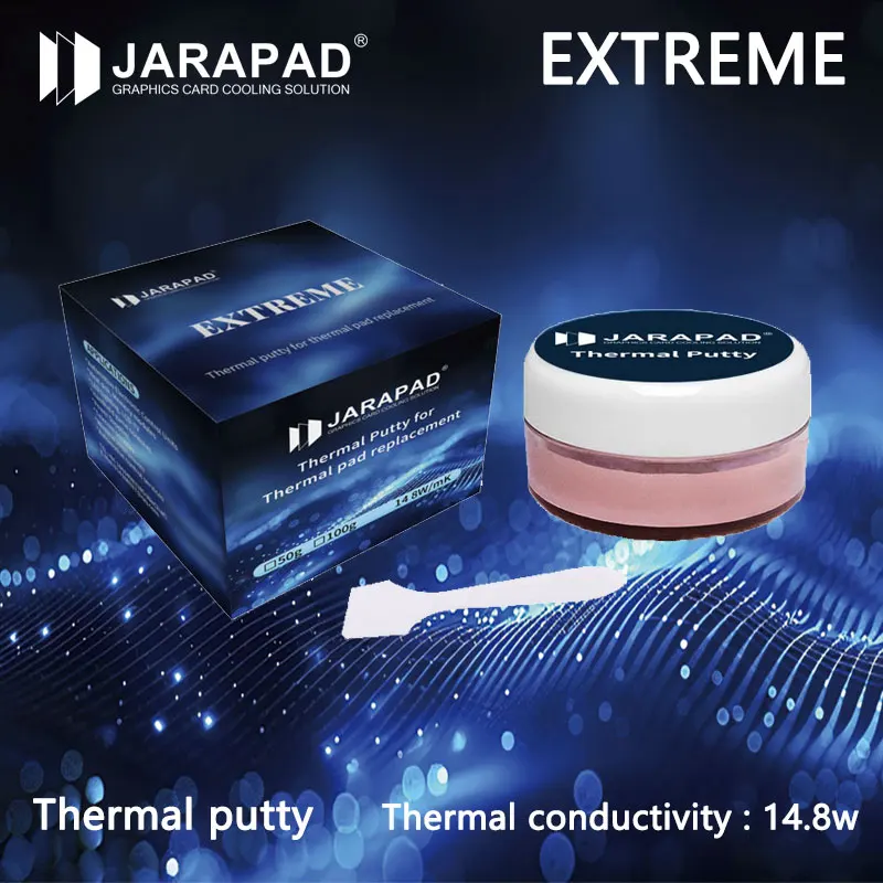 JARAPAD EXTREME – pâte thermique pour processeur VGA GPU IC, refroidissement rapide, coussin thermique/pâte de blocage thermique haute performance