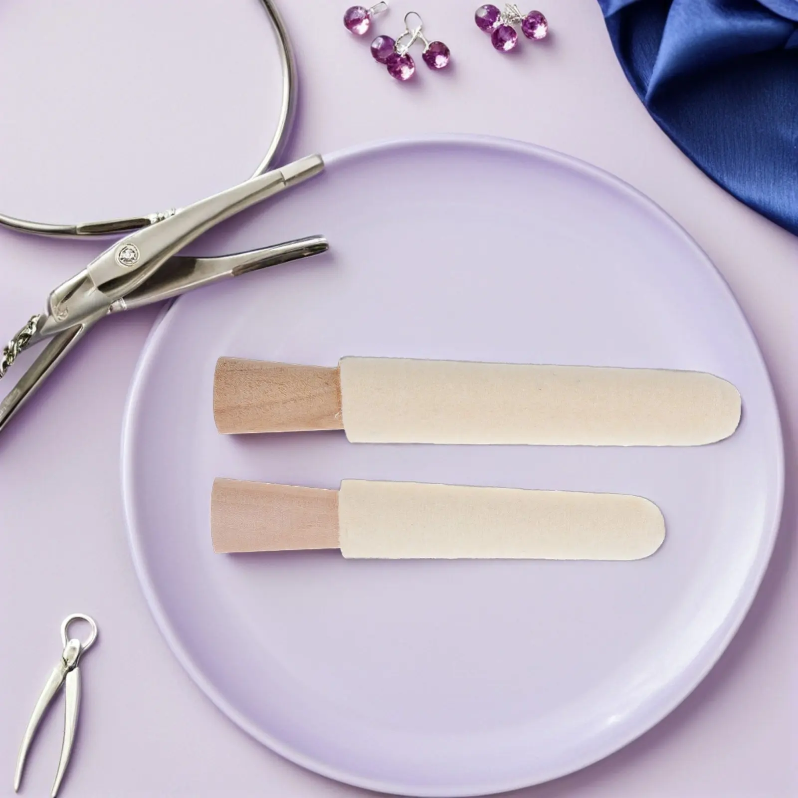 Jewelry Ring Inside Polishing Sticks Reusable Design for Smooth Interior Finish Perfect for Custom Sizing and Detailing