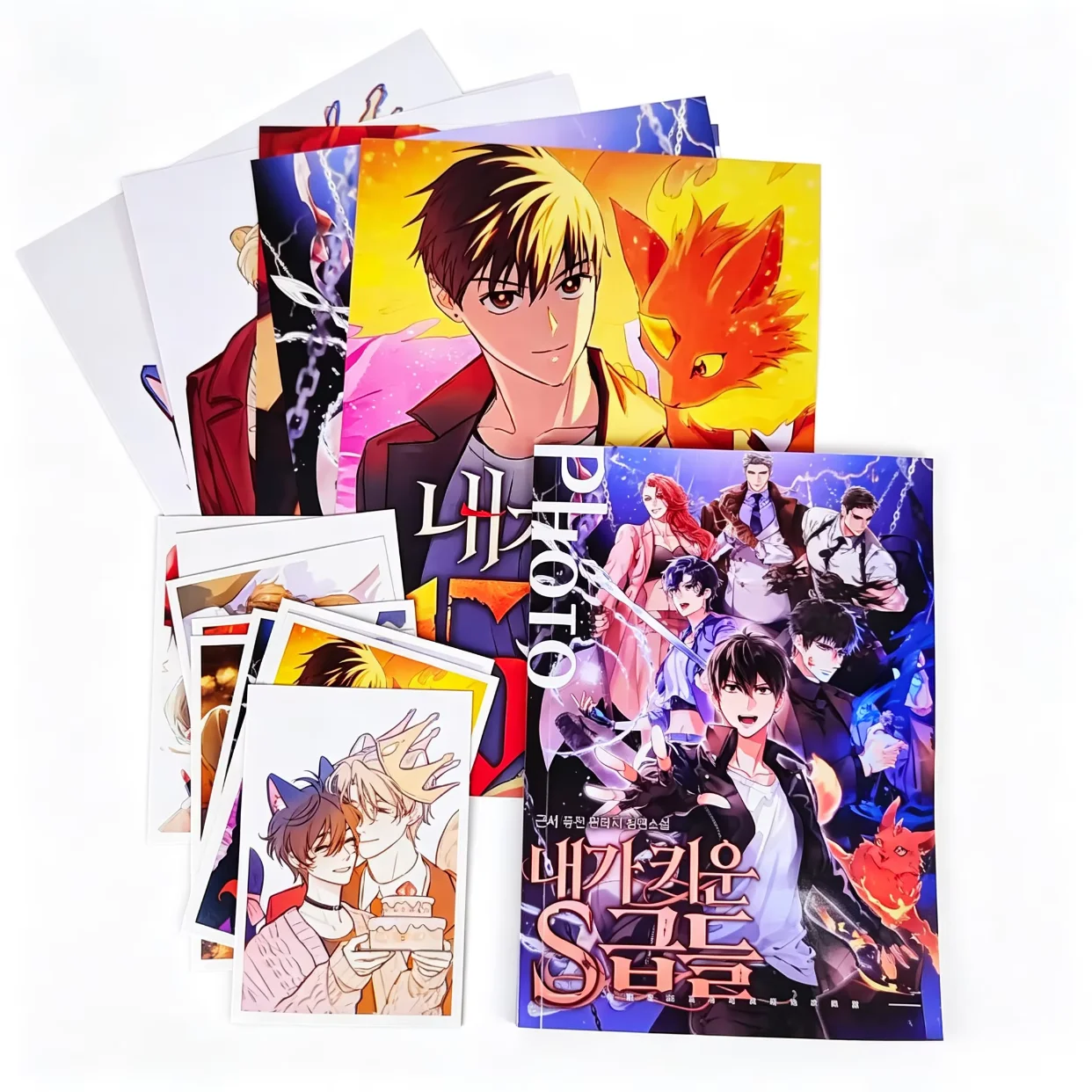 The S-classes That I Raised Art Book My S-class Hunters Manhwa Photo Album Posters Postcards Han Yoojin Han Yoohyun Anime Book