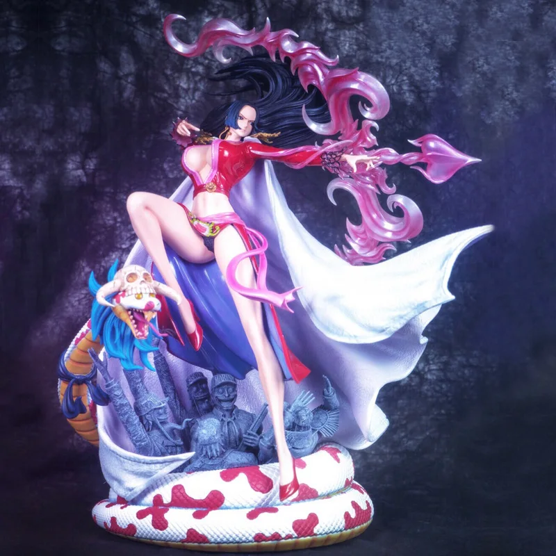 35cm Anime One Piece Action Figures Archery Boa Hancock Figurines PVC Sexy Girls Collection Doll Model Figurals Kids Toys Gift