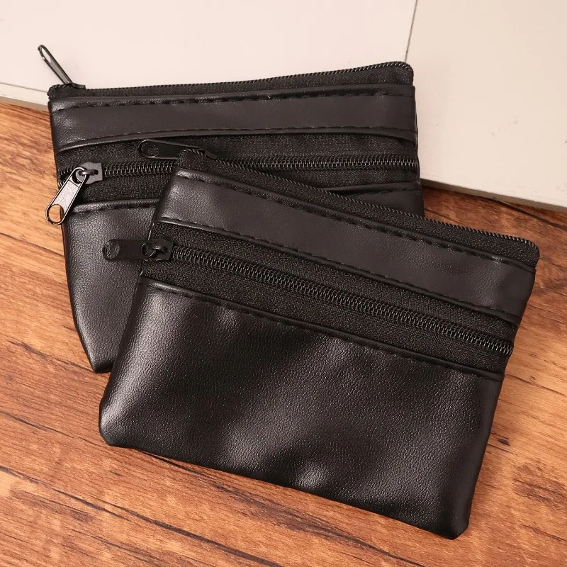 محفظة عملات معدنية صغيرة جديدة لعام 2025، محفظة جلدية بسيطة ومحمولة فائقة النعومة، محفظة صغيرة كلاسيكية للعملات المعدنية لكل من الرجال والنساء #3