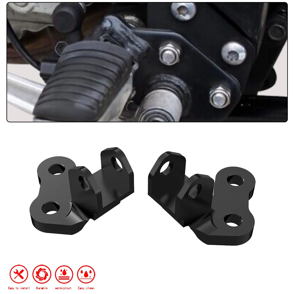 FOR SUZUKI DR650 DR650S DR650SE DR 650 S SE 1996-2023 2022 2021 2020 2019 2018 2017 2016 Motorcycle Lowered Footpeg Kit Brackets