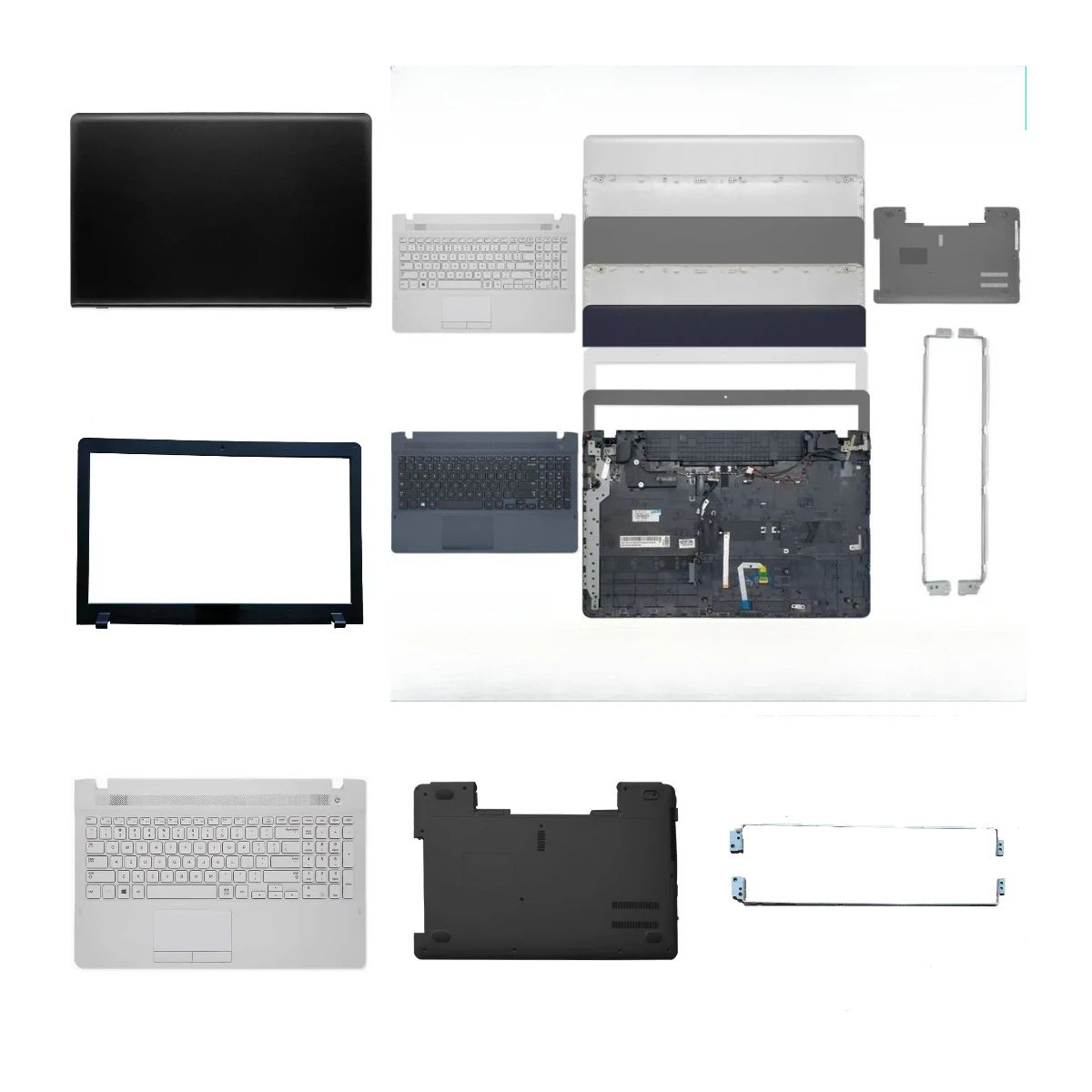 New OEM suitable for NP270E5G 270E5J 270E5R 270E5U LCD screen back cover, front panel, palm rest bottom cover hinge ABCD Cover