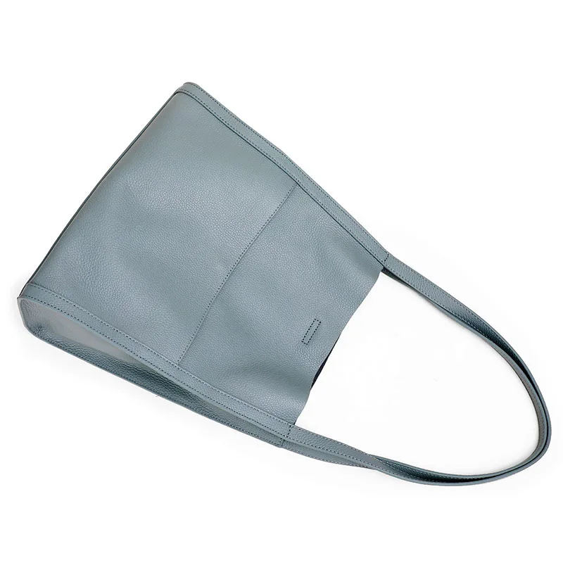 Aidrani  New high-capacity women\'s underarm shoulder bag, made of soft cowhide and available in various colors