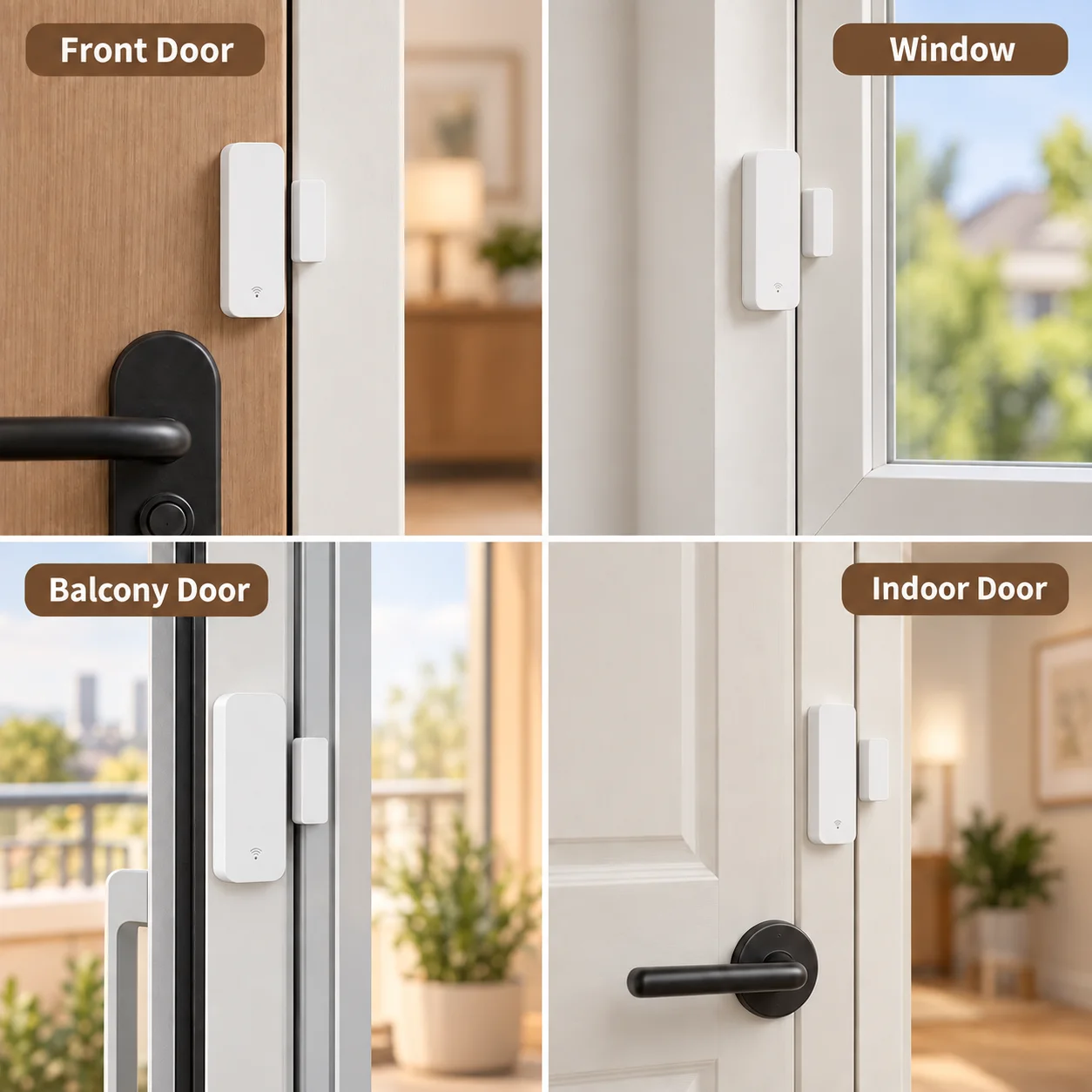 Zigbee 3.0 Door Window Contact Sensor, Zigbee 3.0 Gateway Required, Works with Zigbee2MQTT, ZHA, Yandex, Alexa