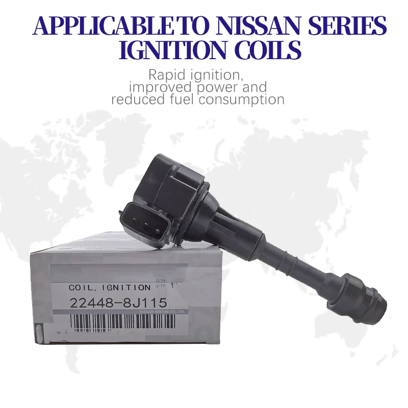 1 pcs 22448-8J115 ignition coil for INFINITI NISSAN TOURING 350Z ENTUSIASTA TRACK FX35 G35 I35 QX4 224488J11C 22448 8J111