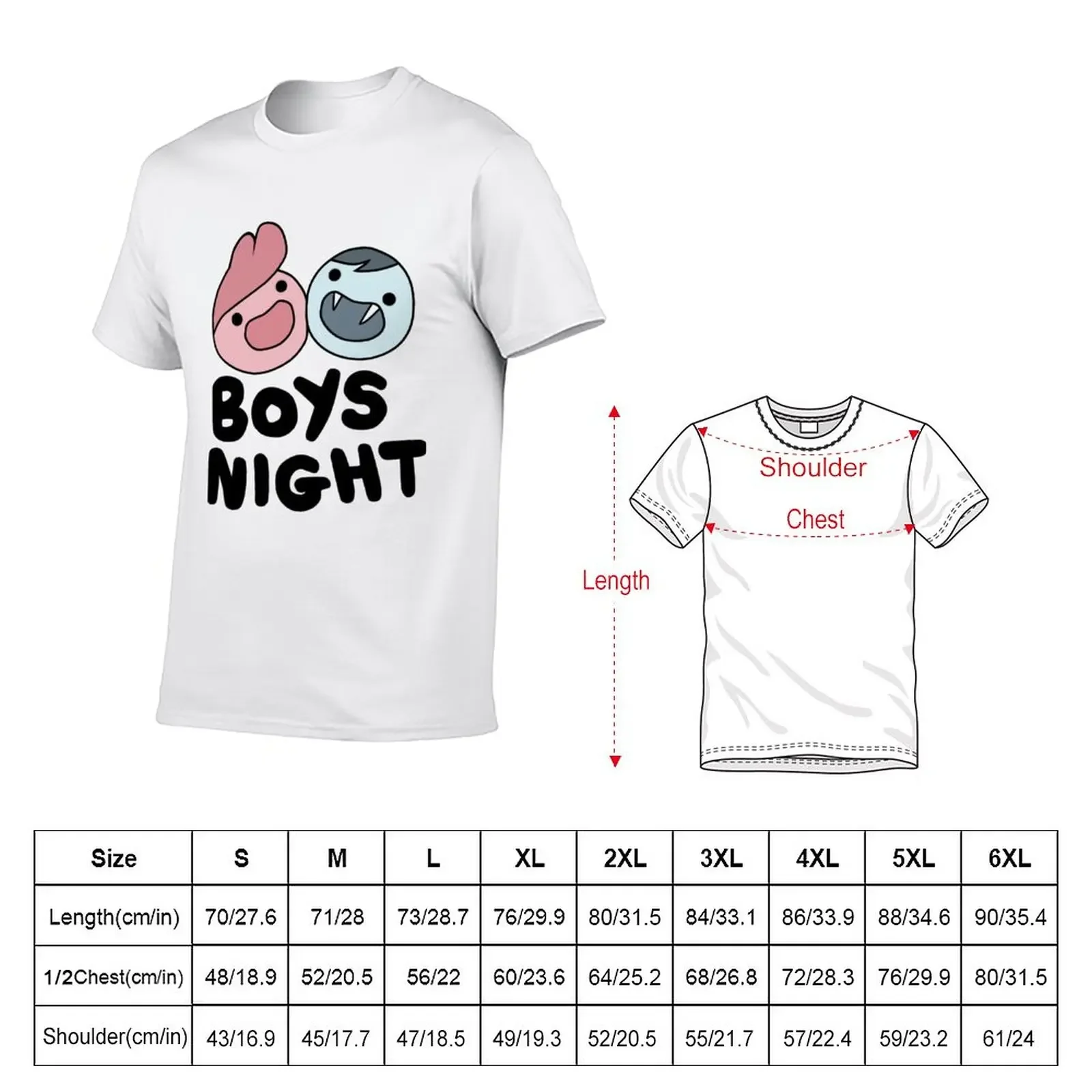 Boy's Night T-Shirt boys whites vintage clothes heavyweights quick-drying mens champion t shirts