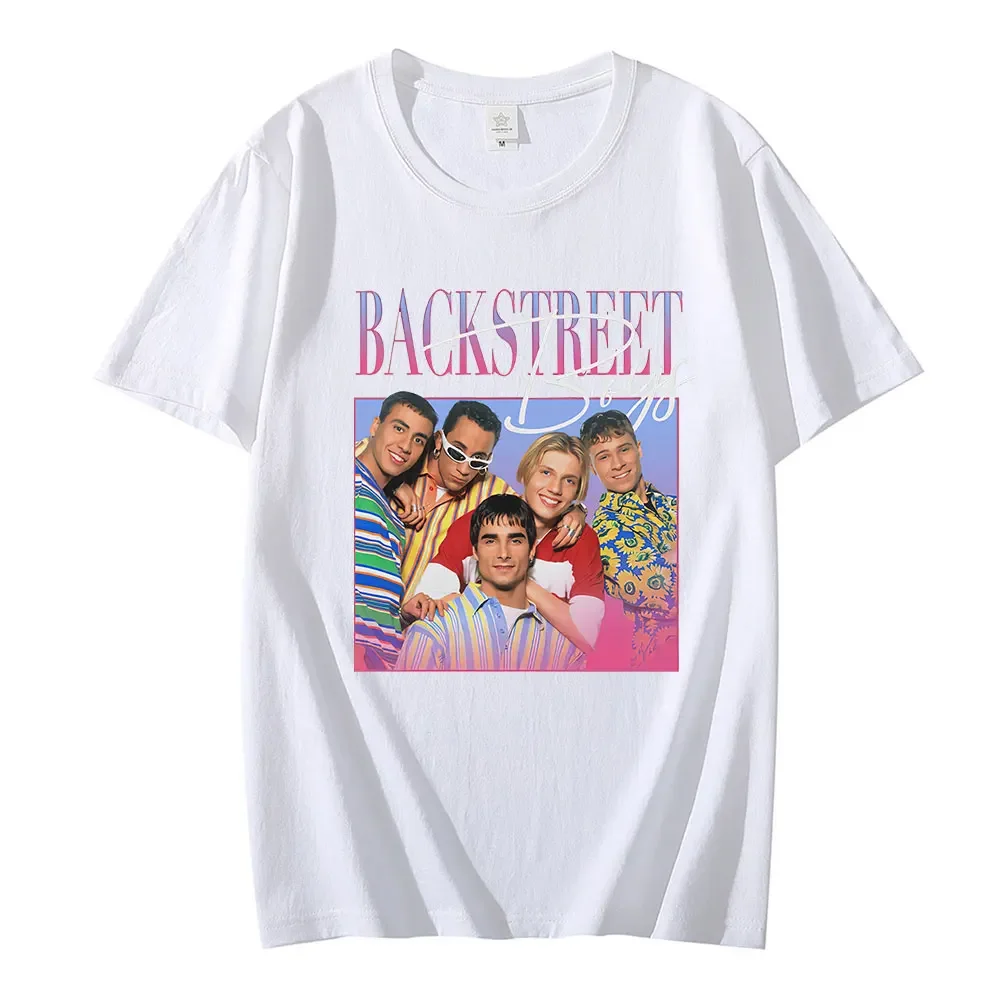 Backstreet Boys T-Shirt Unisex 90s Vintage Tee Shirt Boy Band Mens Womens Throwback Homage T-Shirts Funny Hip Hop Streetwear