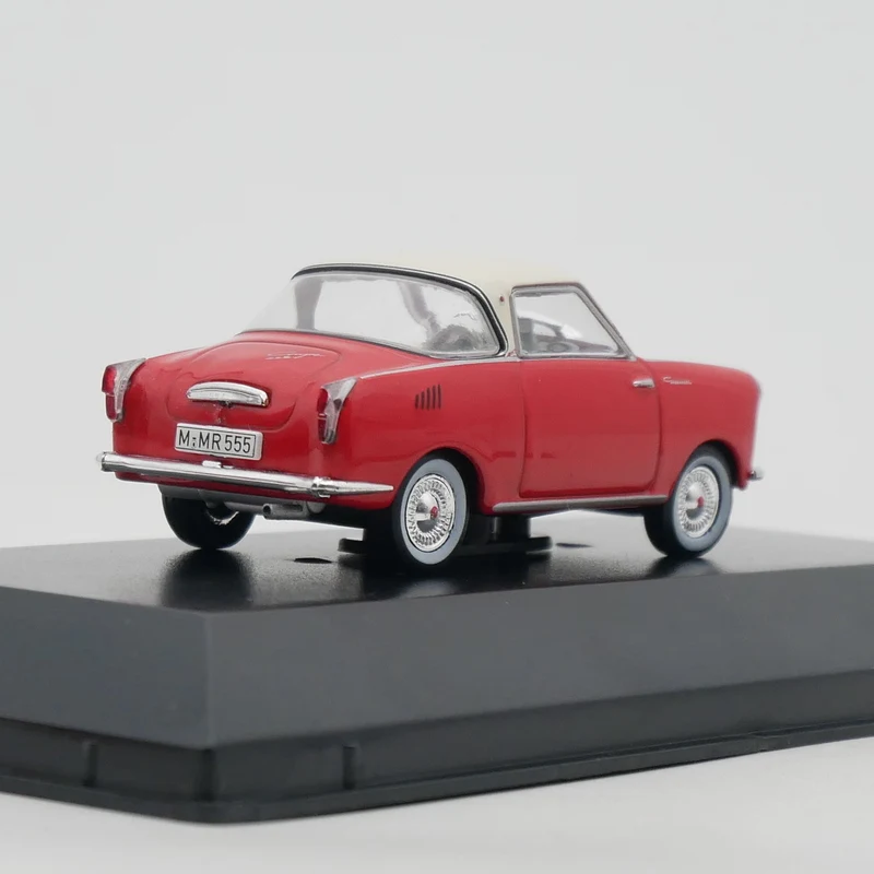 Ixo 1:43 GOGGOMOBIL TS COUPE 1957 Diecas Model samochodu Metalowa zabawka Pojazd Kolekcja stopów Prezenty