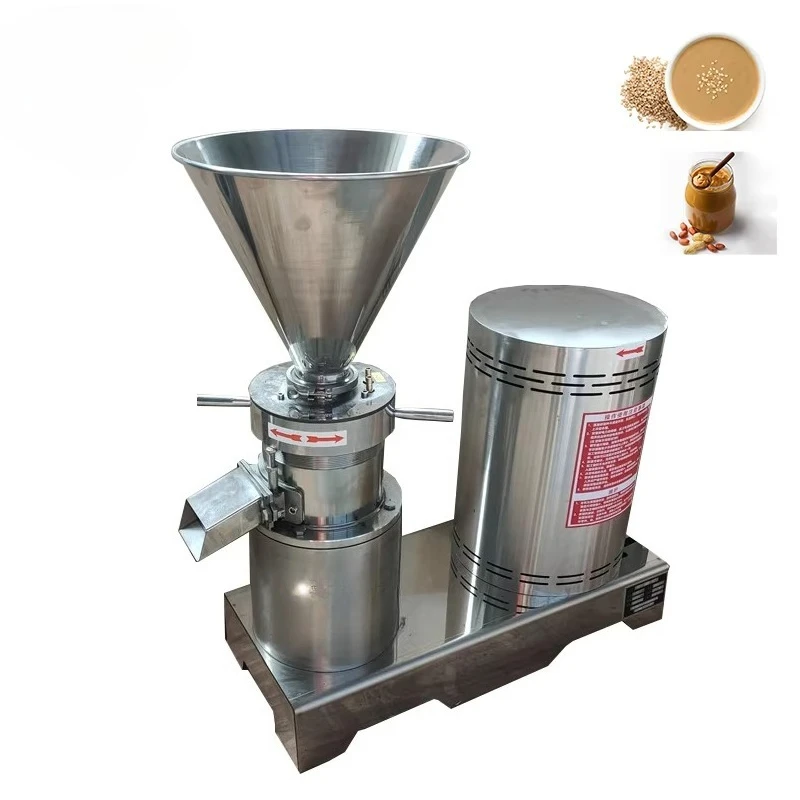 Speed Colloid Milling Machine for Producing Tahini Peanut Butter and Chili Paste Customization Automatic Feeding Option