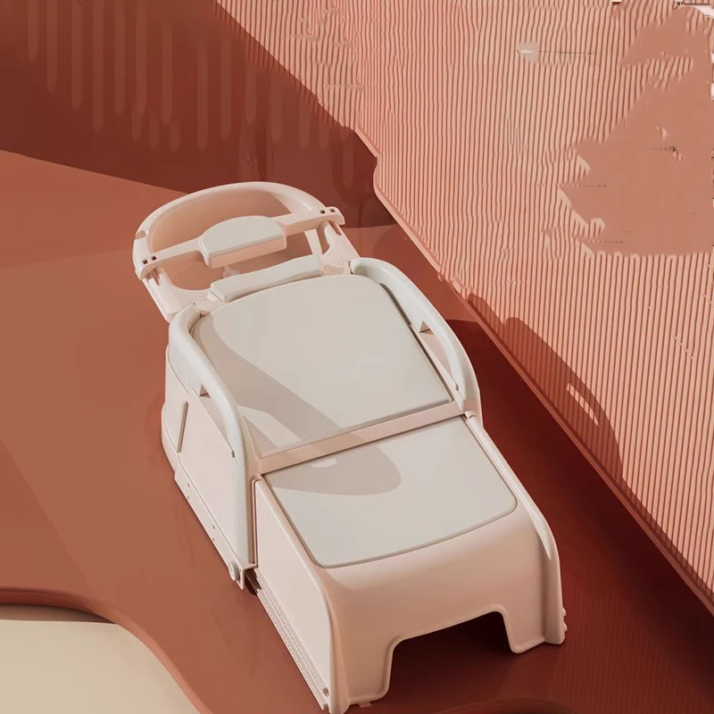 Sedie da salone eleganti e di lusso dal design semplice nordico Sedie per shampoo estetico Poltrone Parrucchiere Mobili da salone professionali