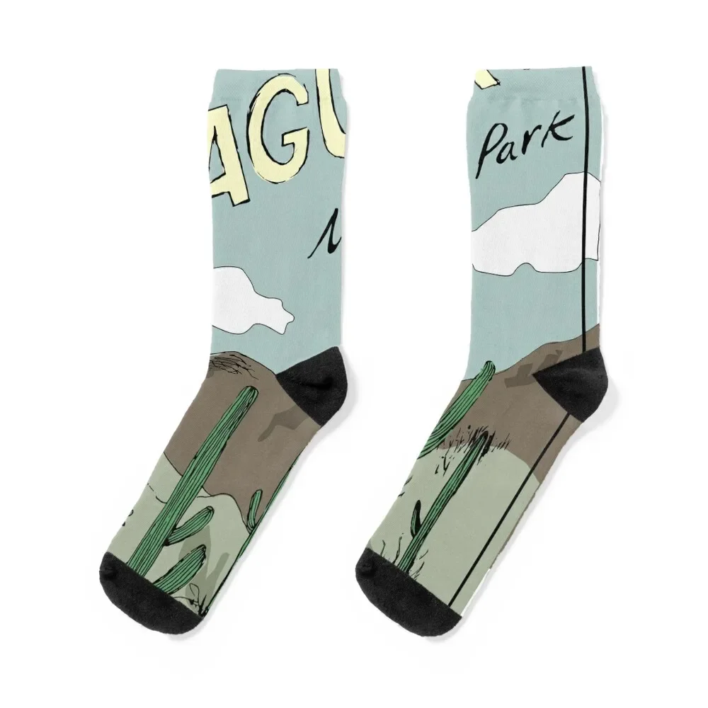 

Saguaro National Park Socks anti slip football valentine gift ideas floral hiphop Socks Men Women's
