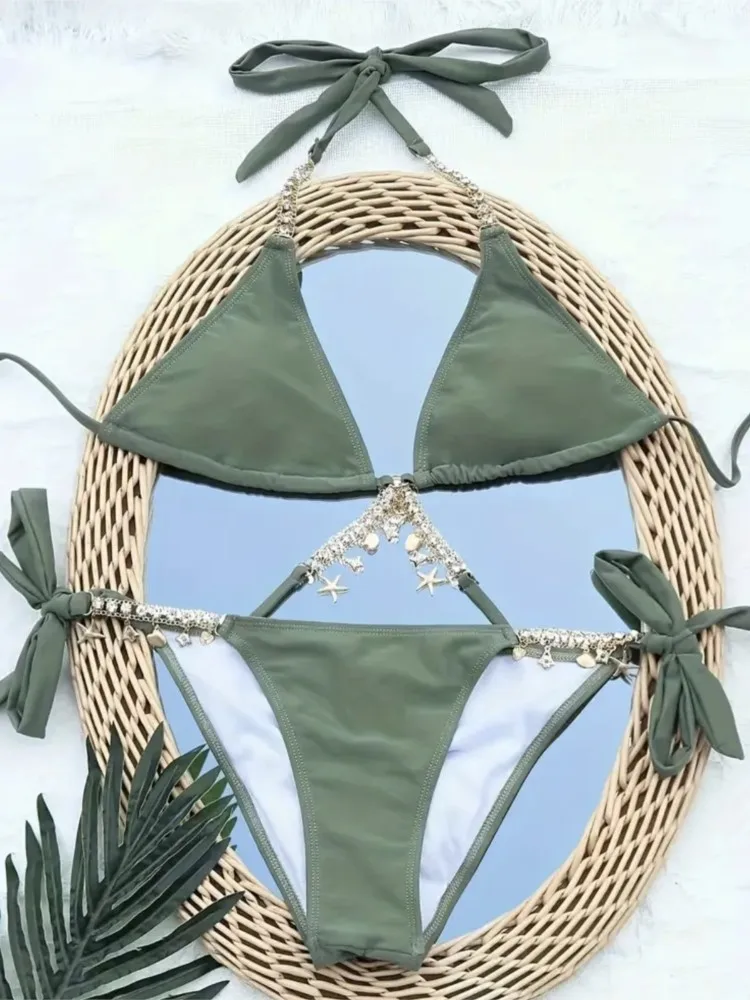 수영복 여성 수영복 섹시 비키니 신상 푸쉬업 비키니 세트 브라질리언 수영복 여성 비치웨어 비키니 투피스 수트 2026