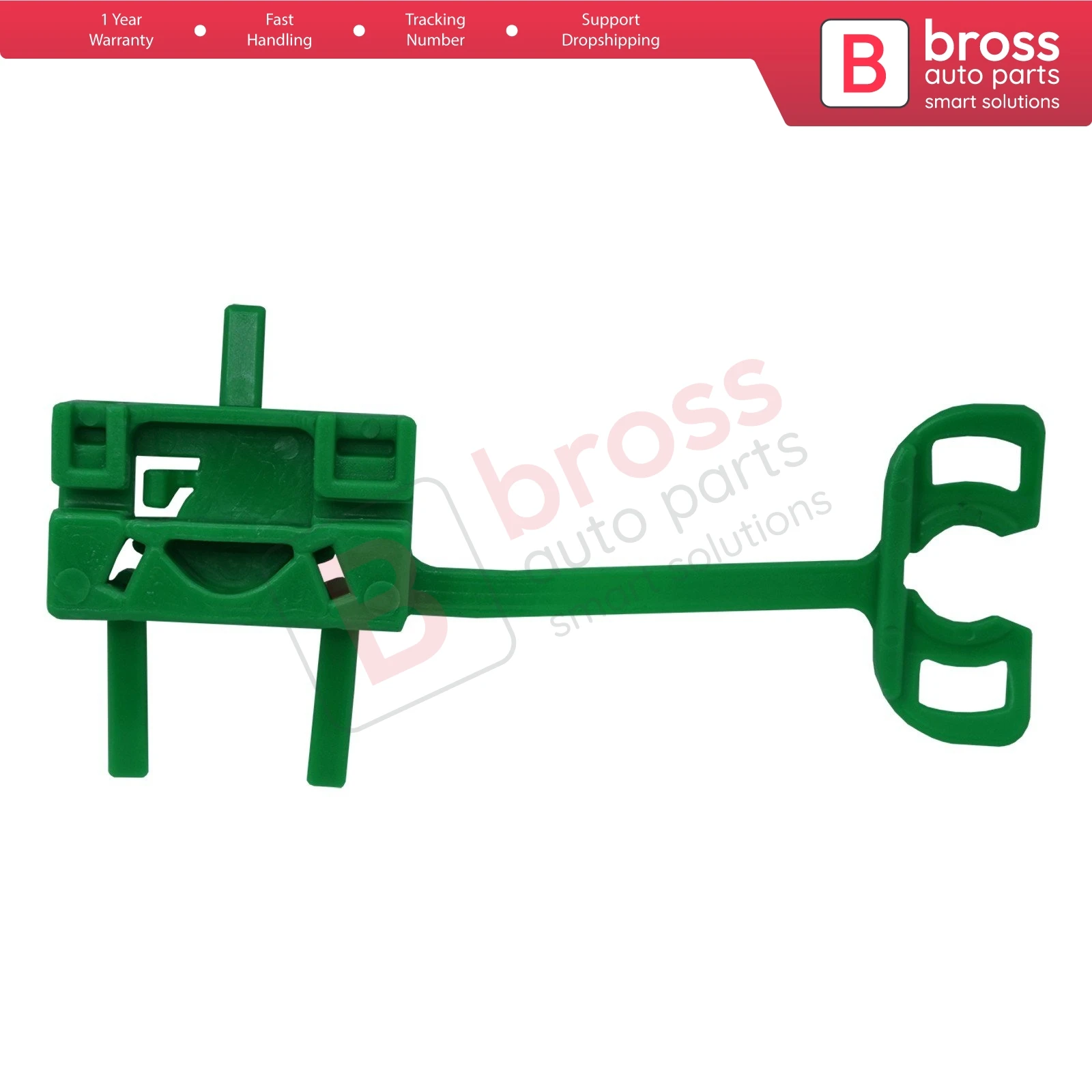 Bross Auto Parts BWR5294 Power Window Regulator Repair Clips Front Right Door for Fiat Punto MK2 188. Made in Turkey Top Store