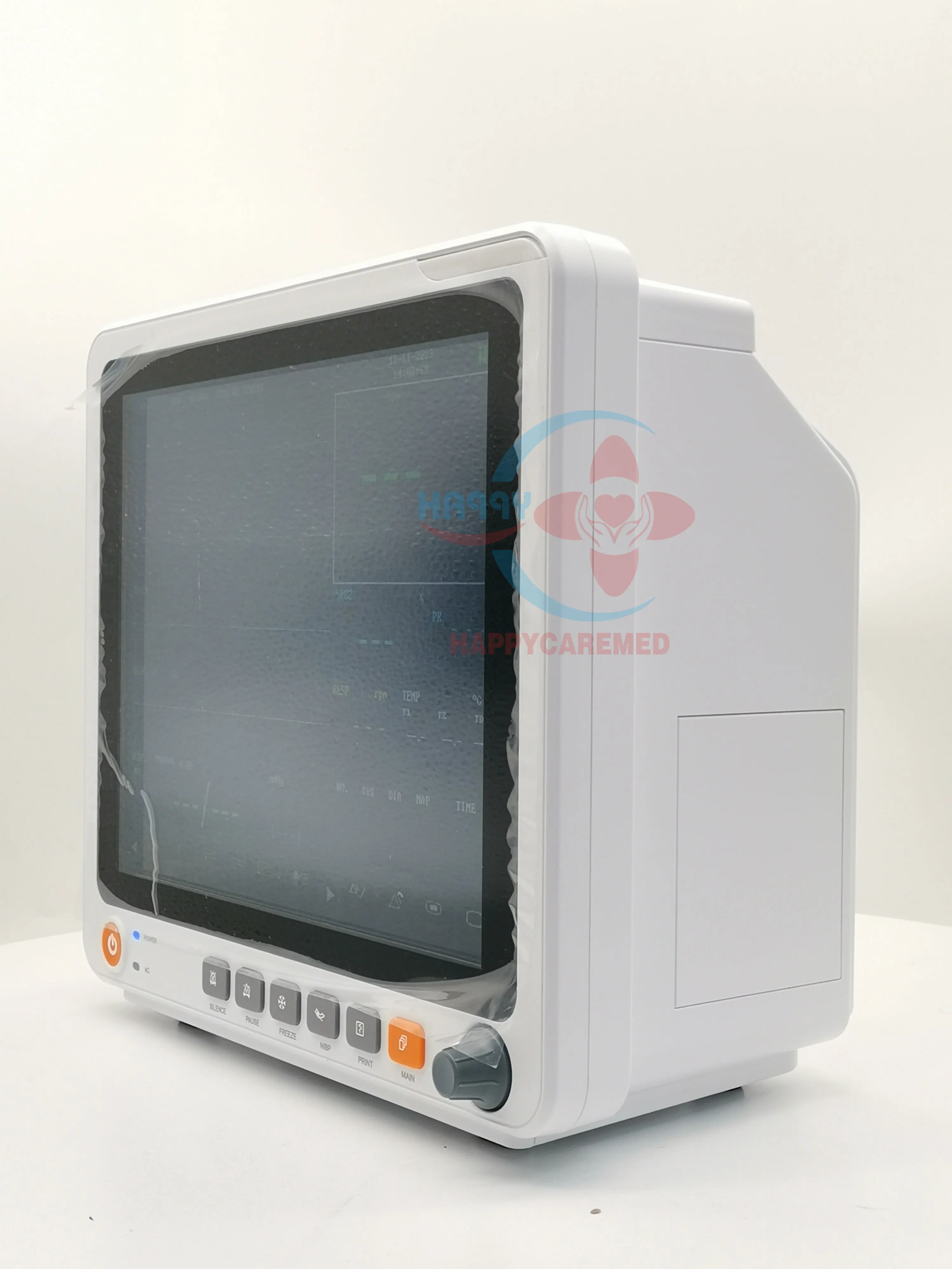 HC-R003 Medical Veterinary 12.1 Inch Patient Monitor, Ambulance Patient Monitor for Vet/hospital Bedside Patient Monitor
