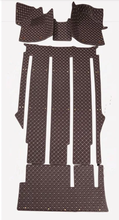 

quality! Custom full set car floor mats for Right hand drive Mercedes Benz V Class W447 2025-2013 7 8 9 seats durable carpets