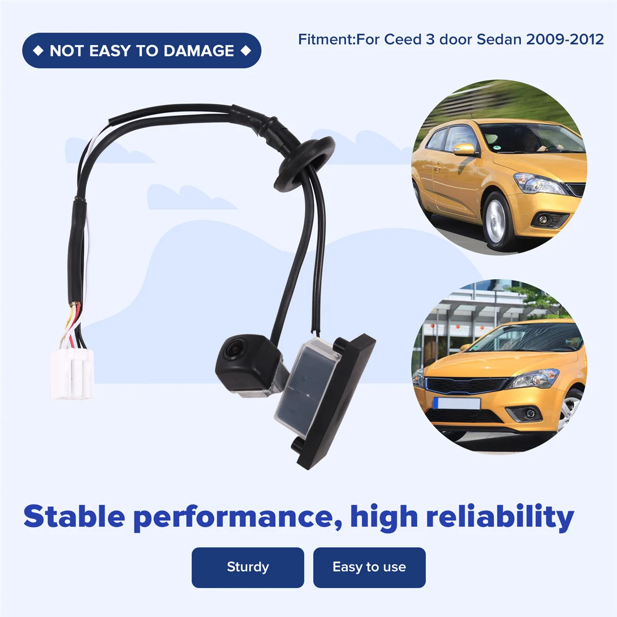 957601H000 كاميرا الرؤية الخلفية للسيارة كاميرا لموقف السيارات لكيا Ceed سوبر هوت 2009-2012 957601H100