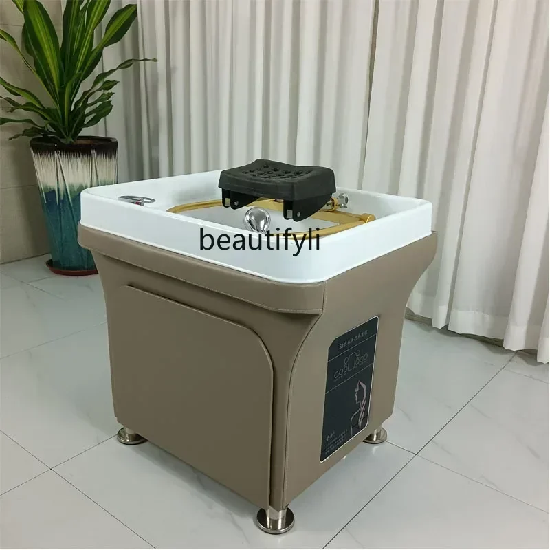 Mobile Shampoo Basin Beauty Salon Ear Cleaning Hair Care Center Health Water Circulation Head Treatment Fumigation Spa Machine