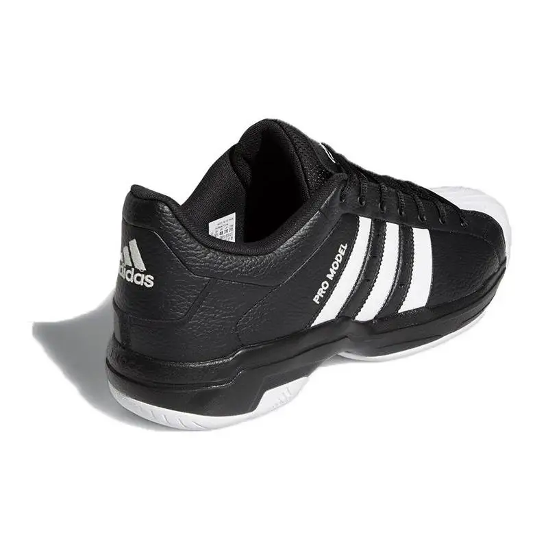 Adidas Pro Modelo 2G Baixo Preto Branco Tênis FX4980