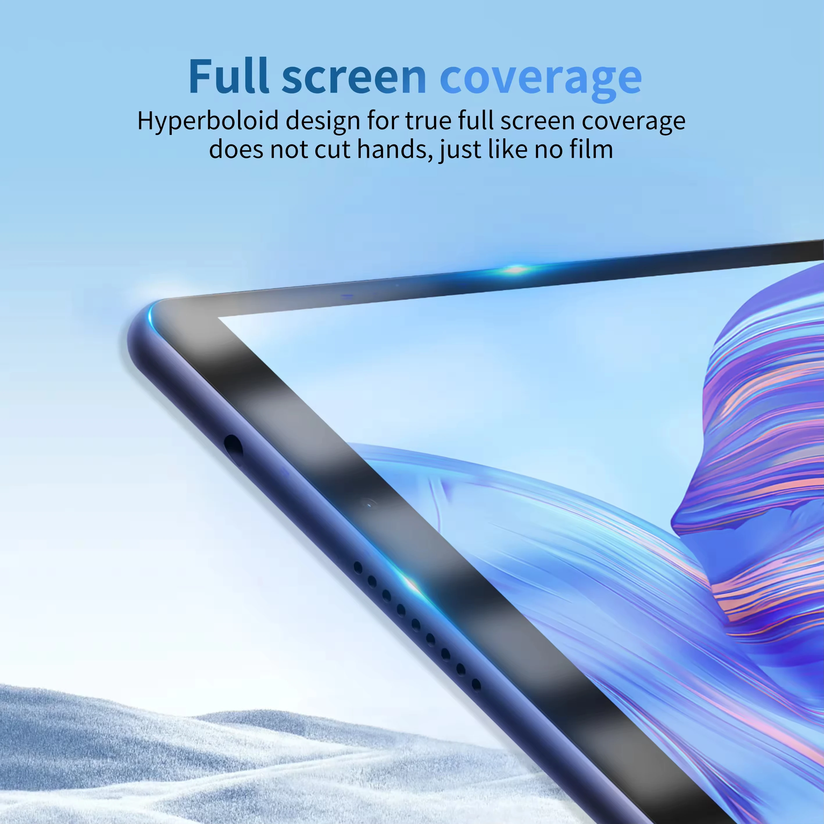 واقي شاشة عالي الوضوح من AR لجهاز iPad Mini 6/7، iPad 9.7/10.2/10.9/11 بوصة، طبقة تابلت فائقة الشفاف ومضادة للانعكاس #5