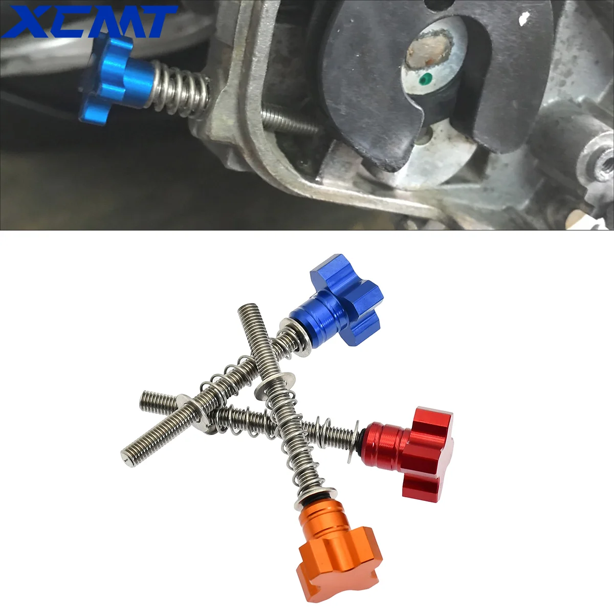 

Motocross CNC Fuel Idle Speed Adjuster Screw For KTM EXC XCW TPI 150 250 300 Parts For Husqvarna TE250i TE300i TX300i TE150i