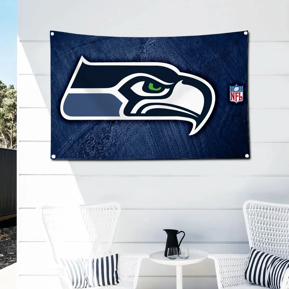 SeattleS SeahawkS Pirate Party Lgbt Flag to Hang World Flags and Banners Home Decoration Beer Fallout Outdoor Decorations Custom