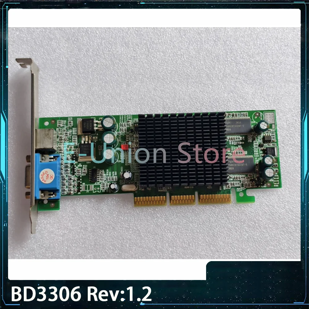 

MX440-64MB BD3306 Rev:1.2 AGP Graphics Card Fully Tested Fast Ship