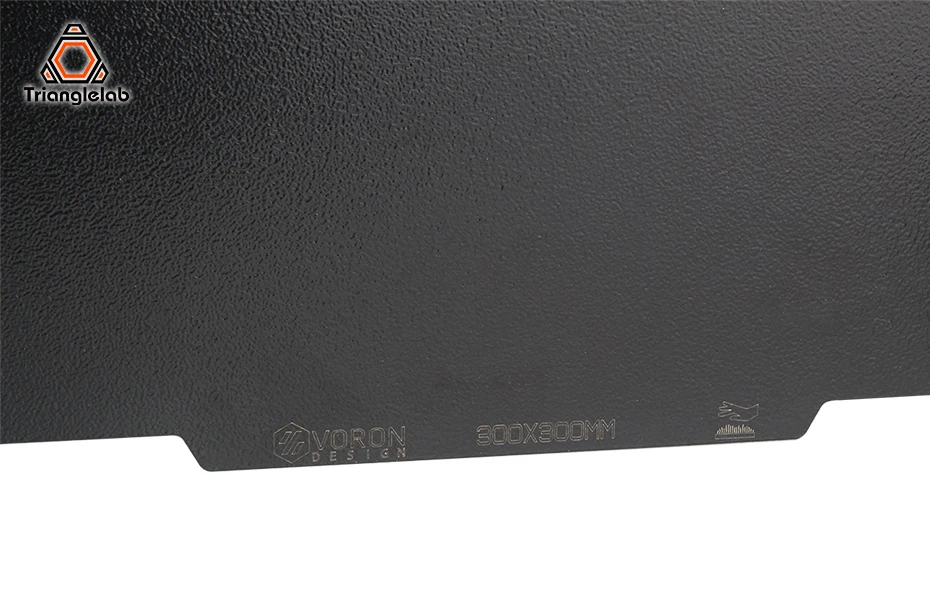 Trianglelab 300 x 300 mm doppelseitig strukturiertes PEI-Federstahlblech, pulverbeschichtete PEI-Bauplatte für VORA(O)N 2.4 – Detail 19