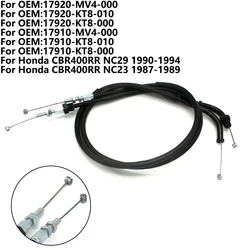 Throttle Accelerator Cable For Honda CBR400RR NC23 NC29 17910-KT8-000 17920-KT8-000 17910-KT8-010 17910-MV4-000 17920-MV4-000