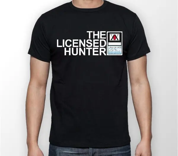 The Licensed Hunter HXH Hunter X Hunter Anime Unisex Tshirt T-Shirt Tee ALL SIZE