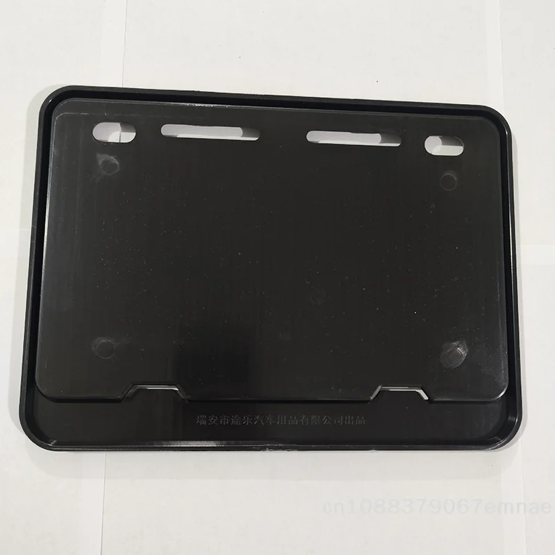 Picture 5: [ZYAS]License Plate Frames License Plate Holders Universal Motorcycle Rustproof For Front Rear