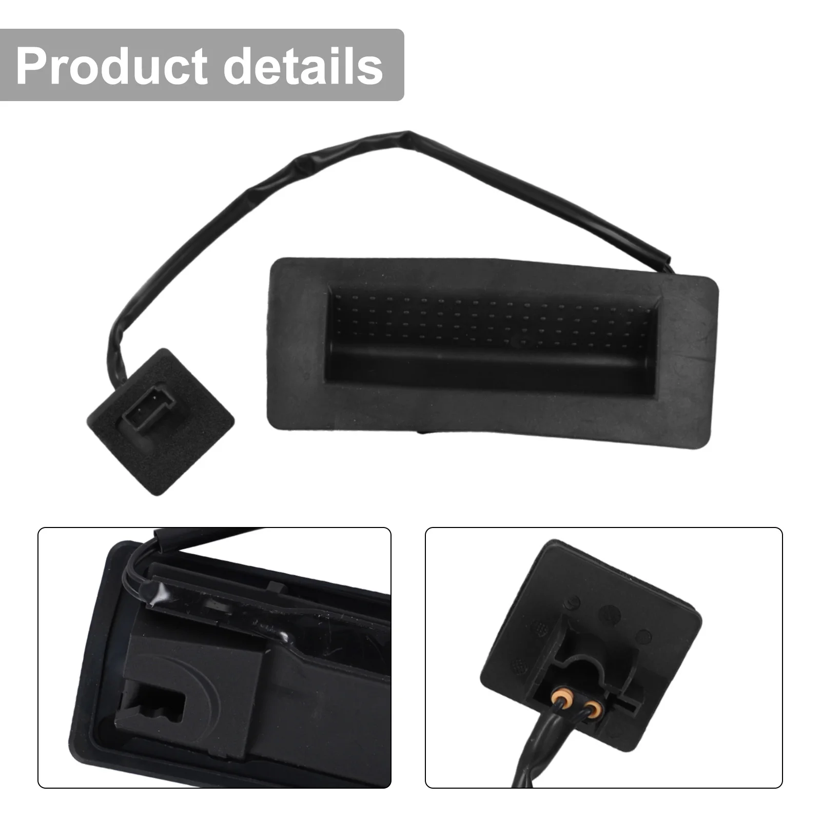 Waterproof Switch Tailgate Release Convenient Electric Operation Direct Fitment Installation Easy Installation Process