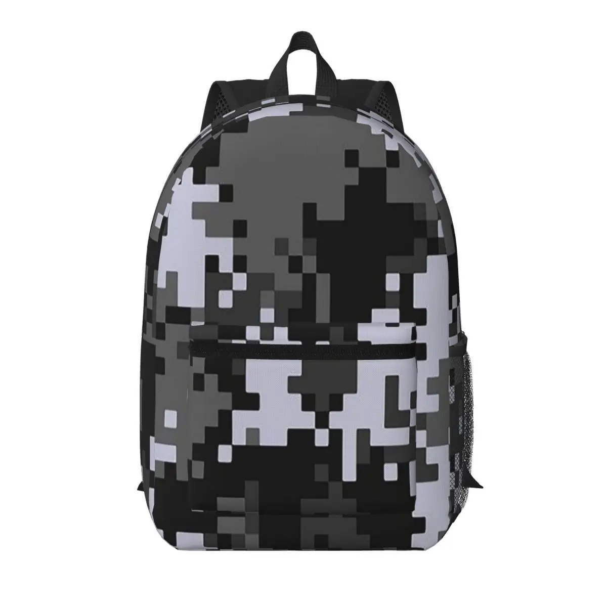 

Pixel Mosaic Camouflage Student Backpack School Bag Hiking Travel Daypack for Boys Girls Bookbag Shoulder Bags