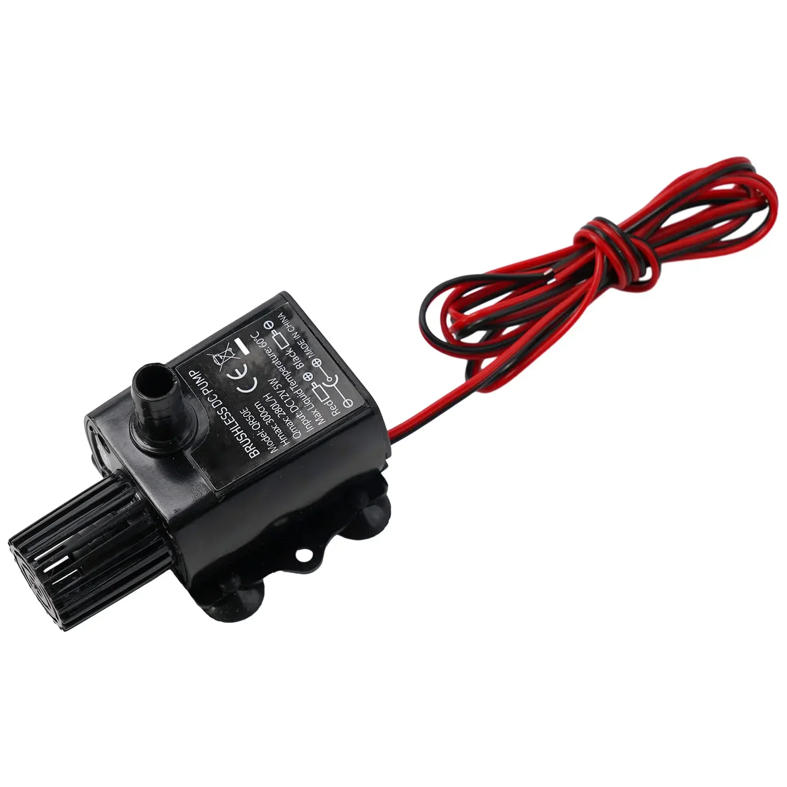 Filter Brushless Pump Submersible Water Pump 12V 280L/H 5W DC PC + ABS For Aquarium For Aquarium Pond Fish Tank