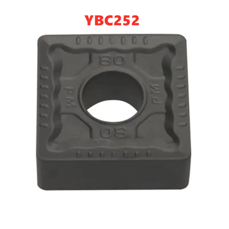 SNMG120404 SNMG120408 SNMG120412-PM YBC251/YBC252 Zcc.ct CNC كربيد إدراج أداة تحول خارجية معالجة الصلب أدوات القطع