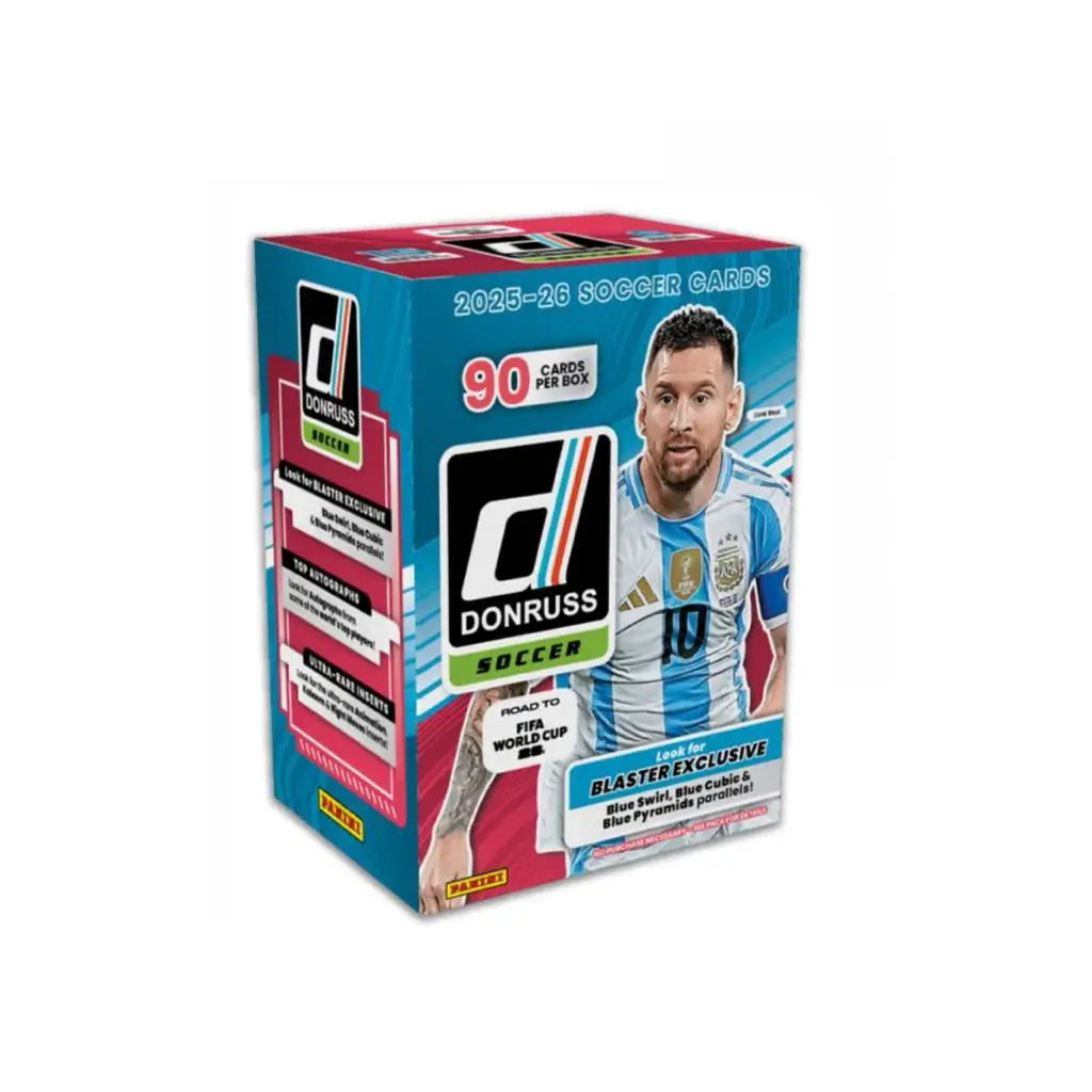 2026 Panini Donruss Road to FIFA World Cup Soccer Blaster Box (Blue Parallels!)