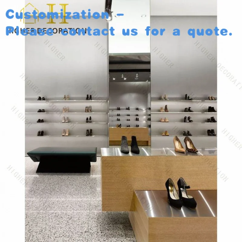 

custom.Factory Supply Customizable Shoe Store Furniture Bag Display Furniture and Shoes Shop Interior Design
