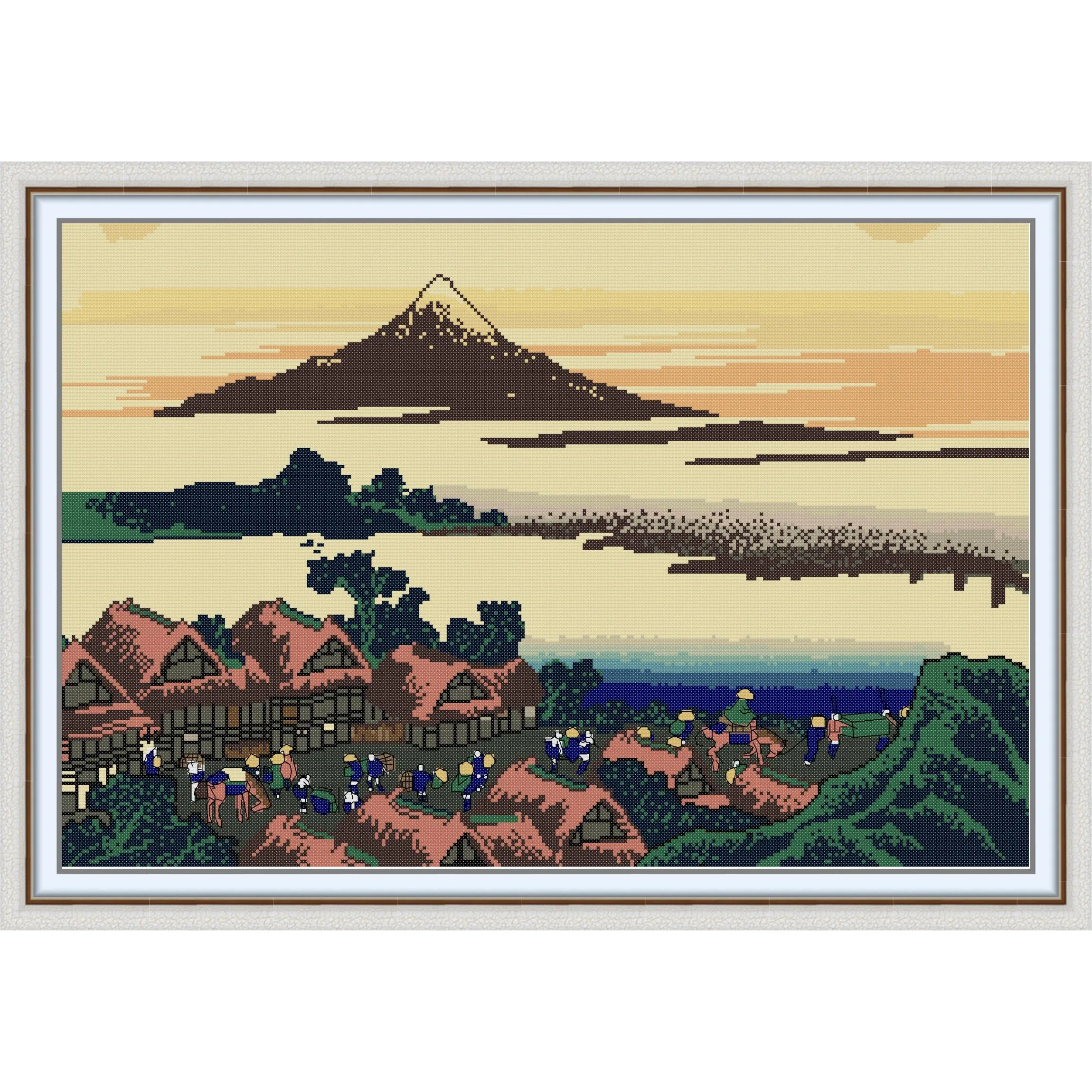 

Joy Sunday — набор для вышивки крестом с предварительной печатью, легкий узор своими руками, набор для вышивания — рассвете на Исааве в провинции Кай