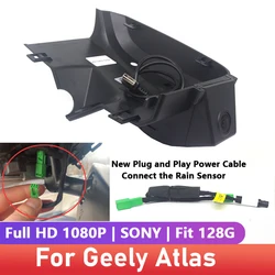 For Geely Atlas PRO azkarra 2021-2024 Front and Rear Dash Cam for Car Camera Recorder Dashcam WIFI Car Dvr Recording Devices